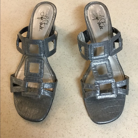 lifestride pewter shoes